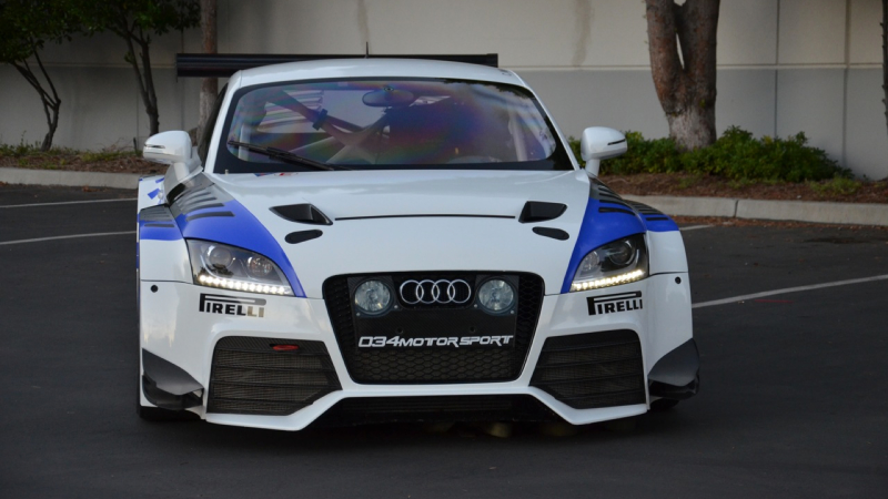 Illustration for article titled This Is Audi's Insane Front-Wheel Drive TT-RS Racecar